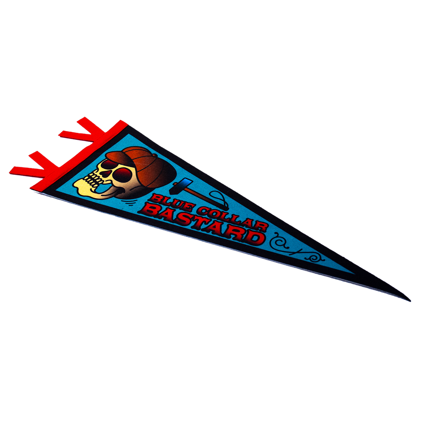 Blue Collar Bastard Pennant 48 cm