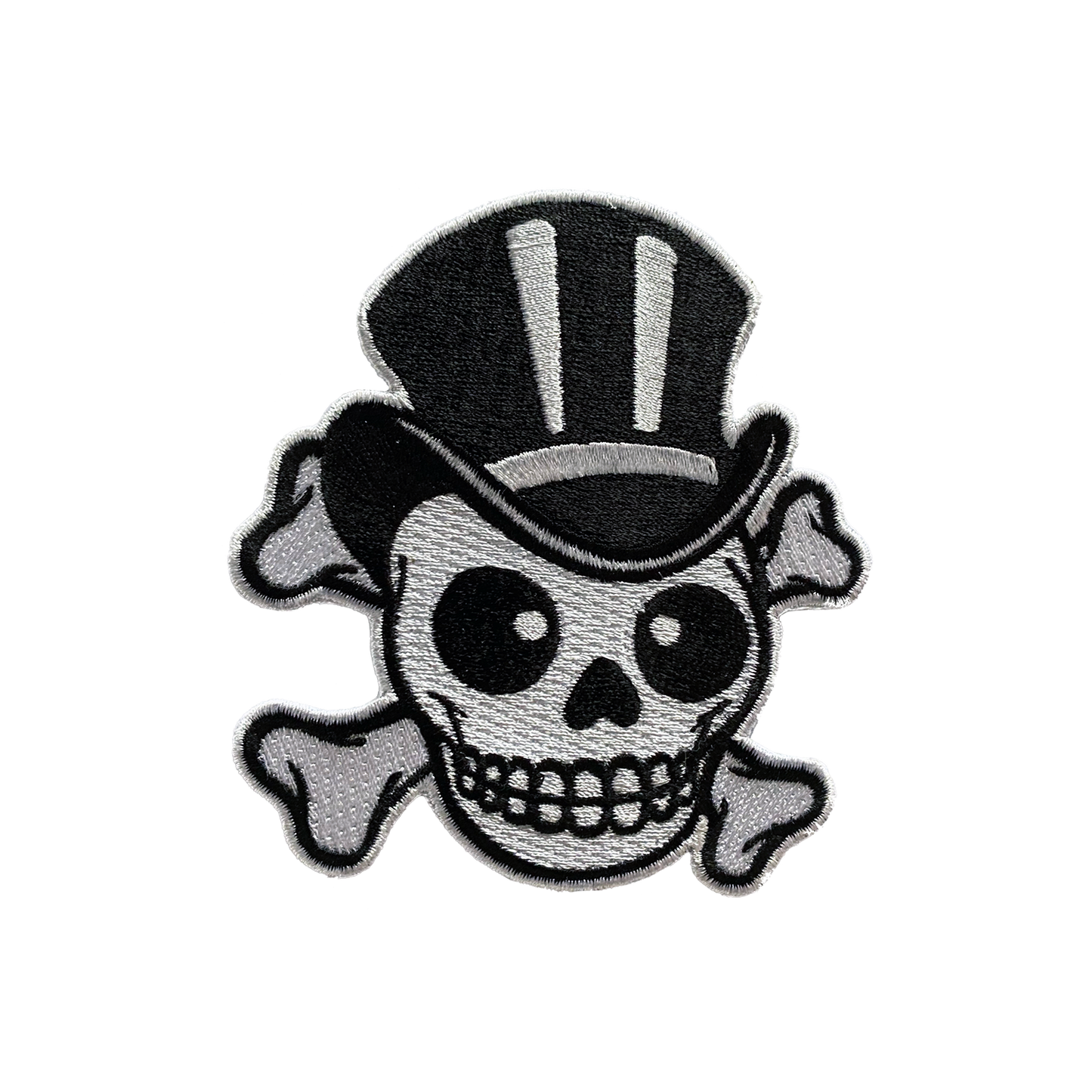 Skull With Tophat Patch