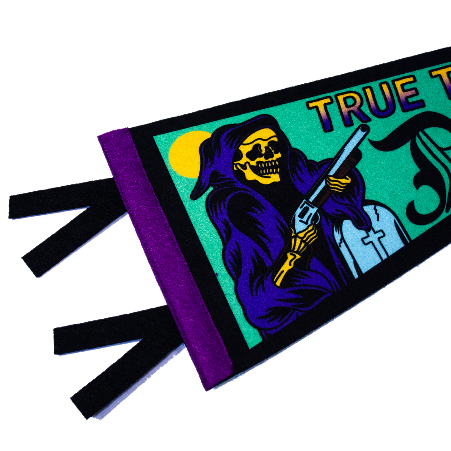 True Till Death Pennant 48 cm