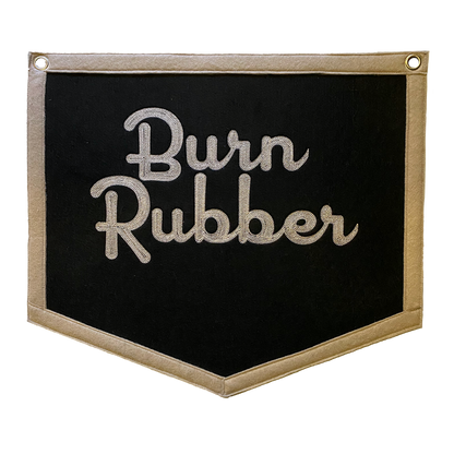 Burn Rubber Banner