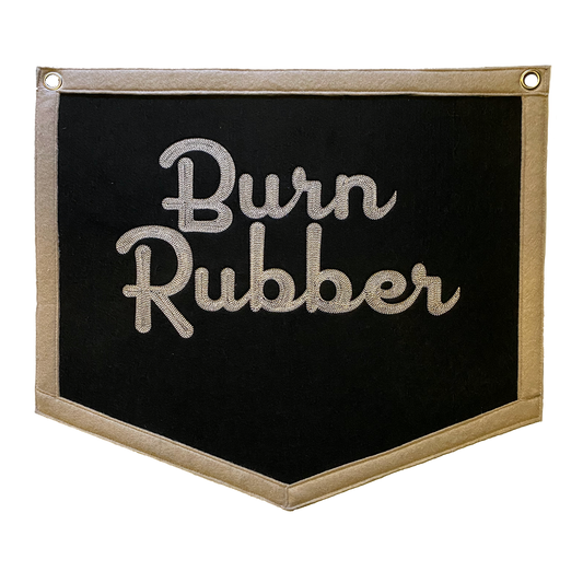 Burn Rubber Banner