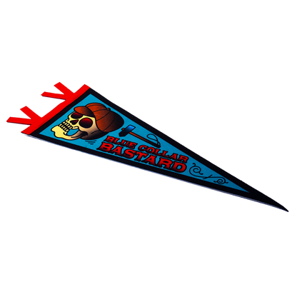 Blue Collar Bastard Pennant 48 cm