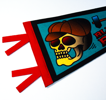 Blue Collar Bastard Pennant 48 cm