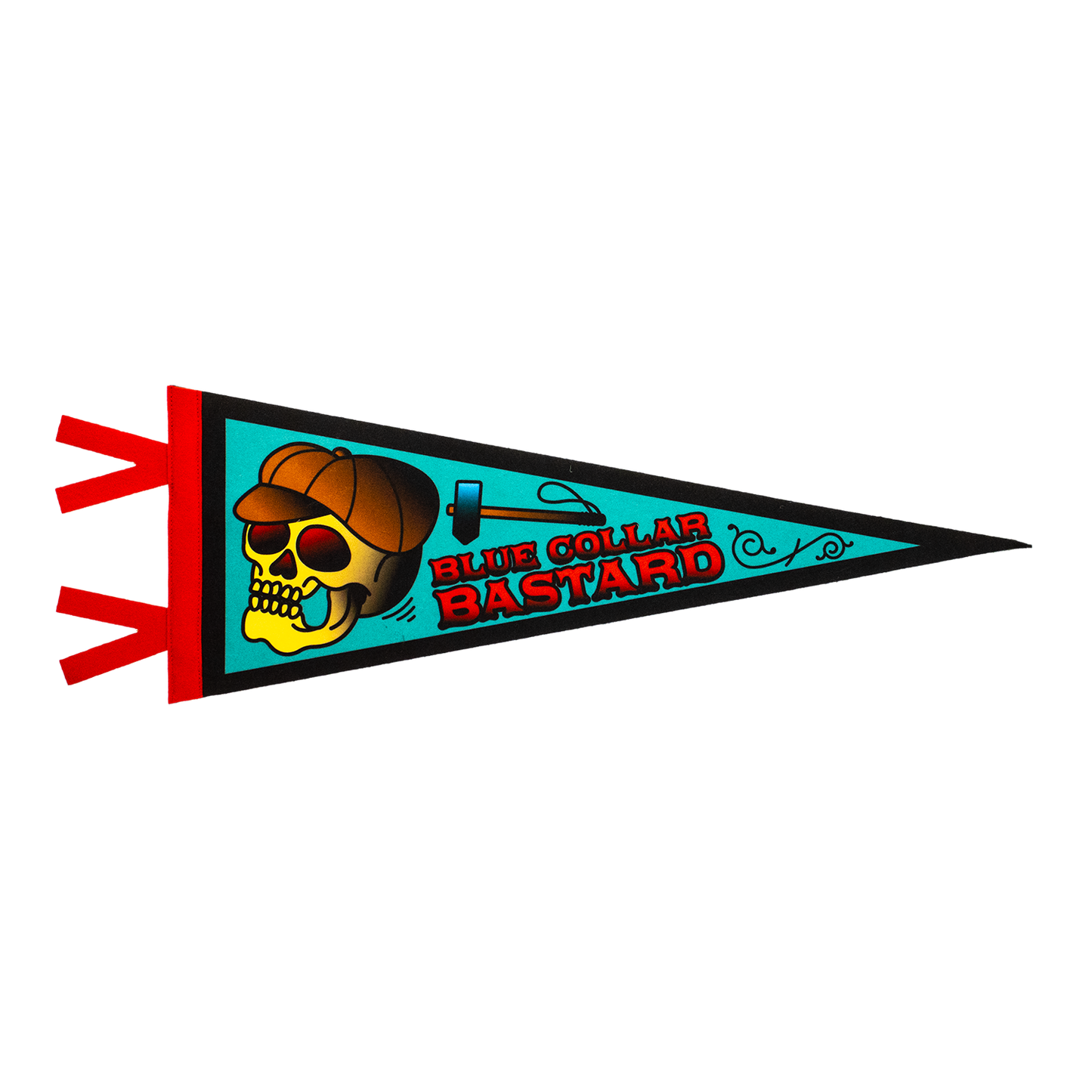 Blue Collar Bastard Pennant 48 cm