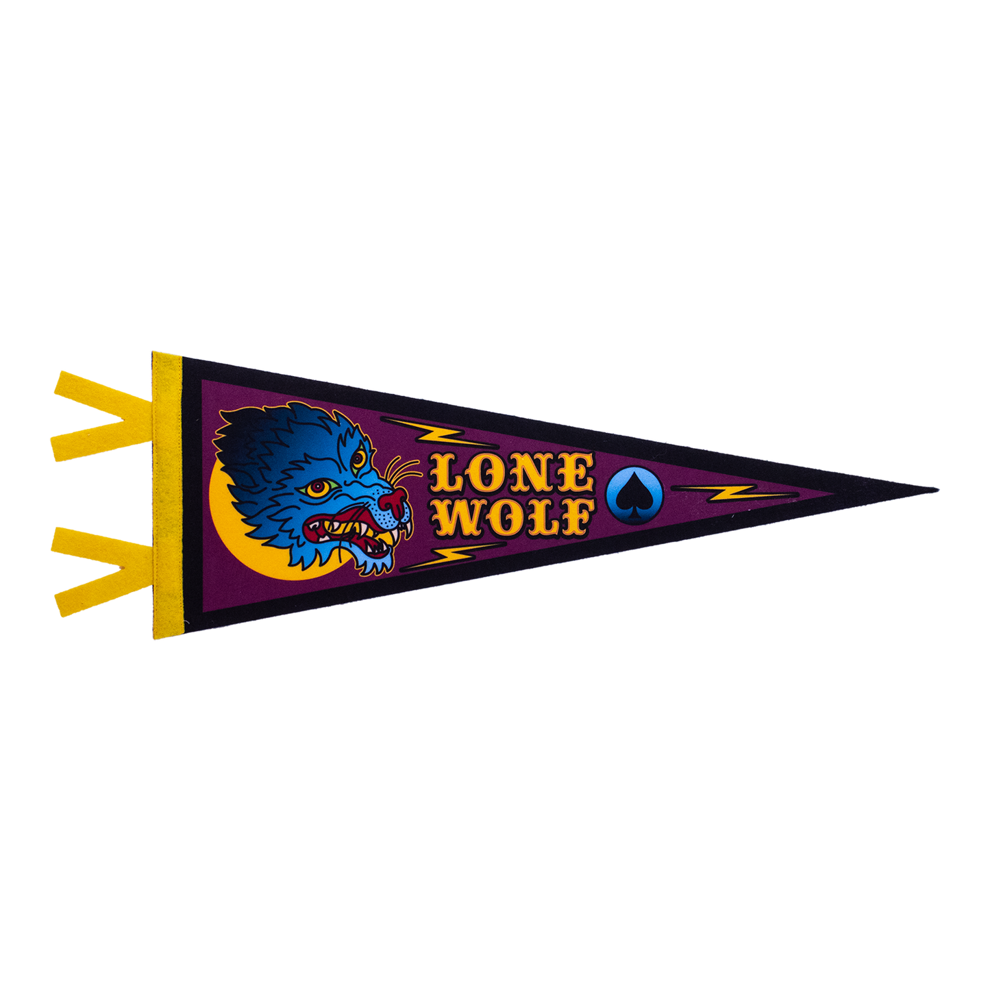 Lone Wolf Pennant 48 cm