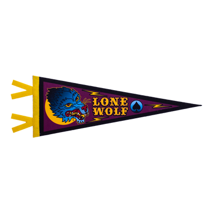 Lone Wolf Pennant 48 cm
