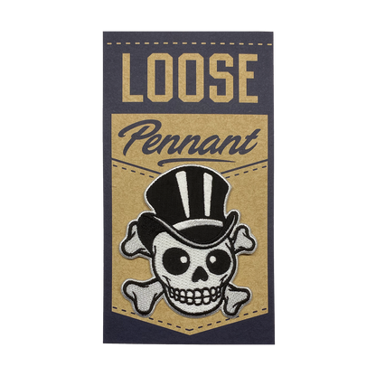 Skull With Tophat Patch