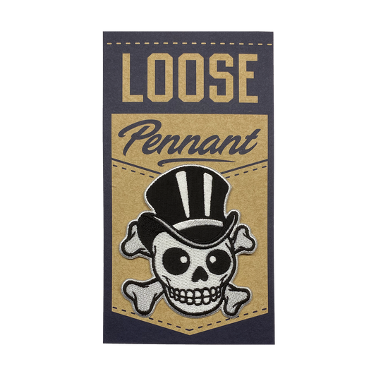 Skull With Tophat Patch