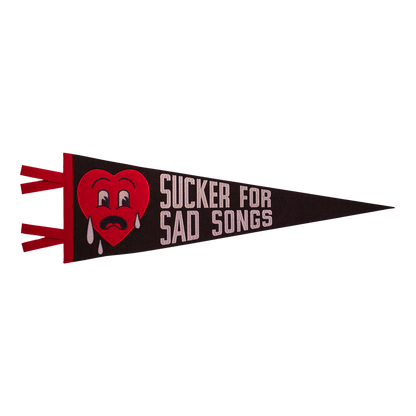 Sucker For Sad Songs Pennant 67 cm
